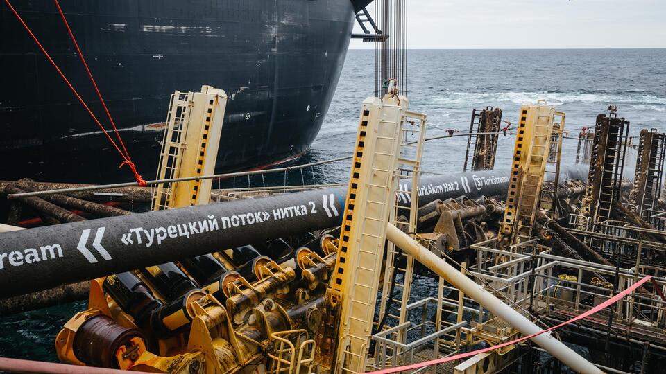 TürkAkım'ın Bulgaristan bölümüne Maraş kaynağı