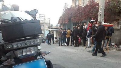 Elindeki pompalıyla dehşet saçtı