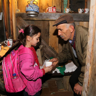 Bir pazar haberi... Helal sana Halil amca!