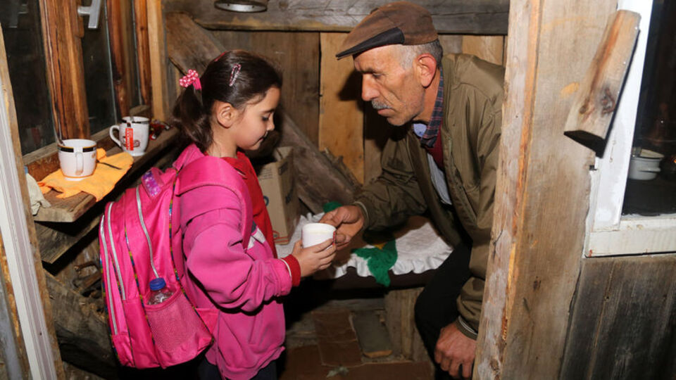 Bir pazar haberi... Helal sana Halil amca!