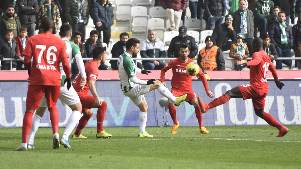 Konya'da sessiz maç