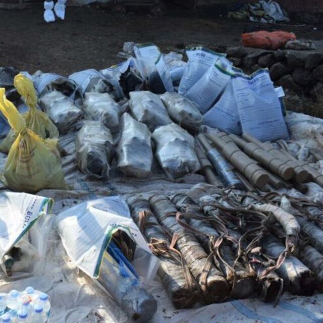 Diyarbakır'da PKK'nın cephanesi ele geçti!
