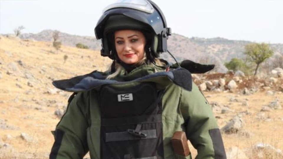 "Barut kokusu var parfüm kokusu yok"