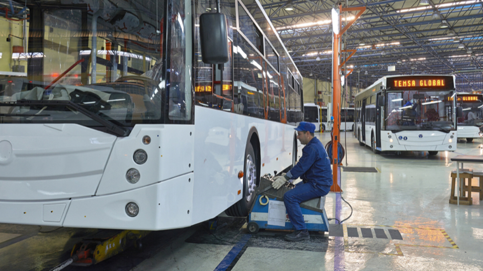 Temsa'dan üretime 13 günlük ara