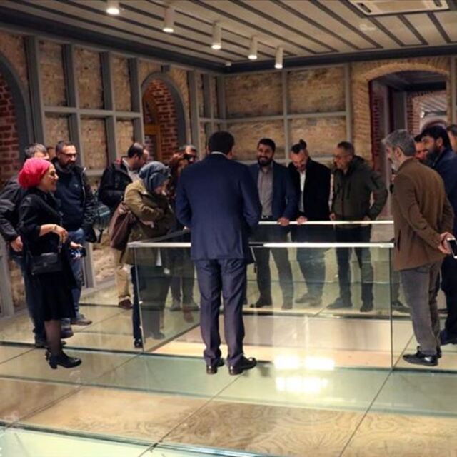 Tarihi binanın restorasyonu sırasında bulunmuştu...