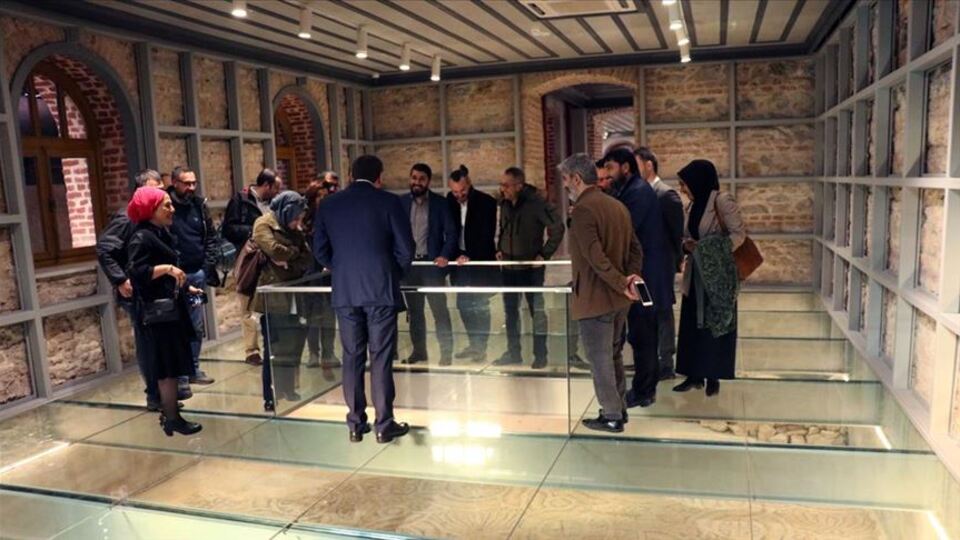 Tarihi binanın restorasyonu sırasında bulunmuştu...