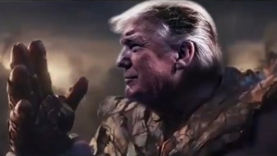 Trump Thanos'a özendi