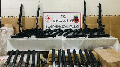173 adet av tüfeği! Öyle bir yerden çıktı ki!