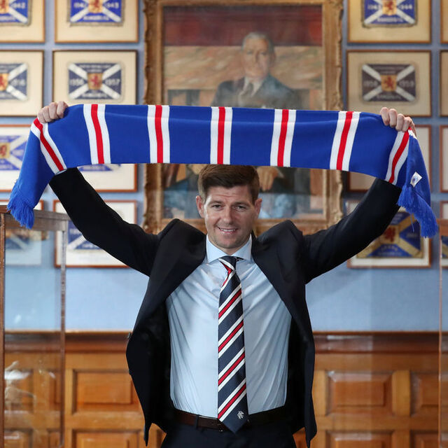Gerrard, Rangers'la nikah tazeledi