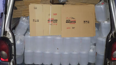 Antifrizden alkol çıktı!