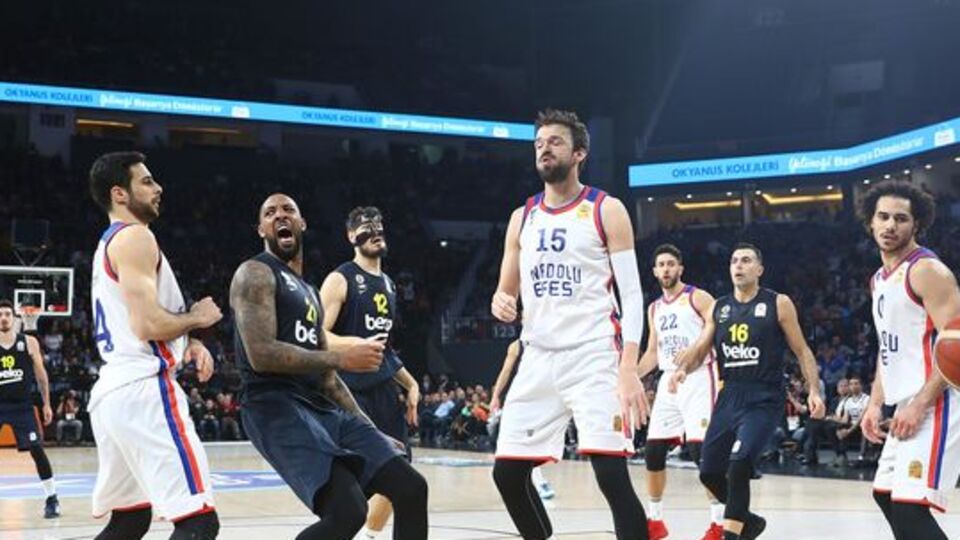 Basketbolda toplu sonuçlar