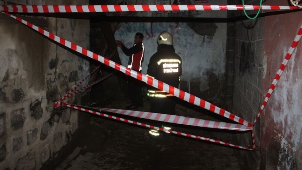 Sur'da tescilli binada göçük