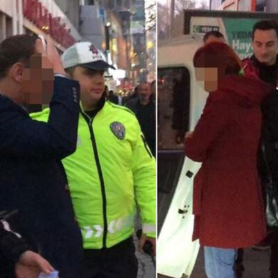 "Beni takip ediyor!" Suçsuz yere dövdüler!