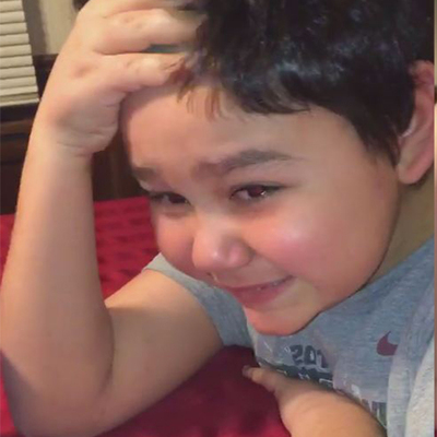 Hem ağladı hem ağlattı!