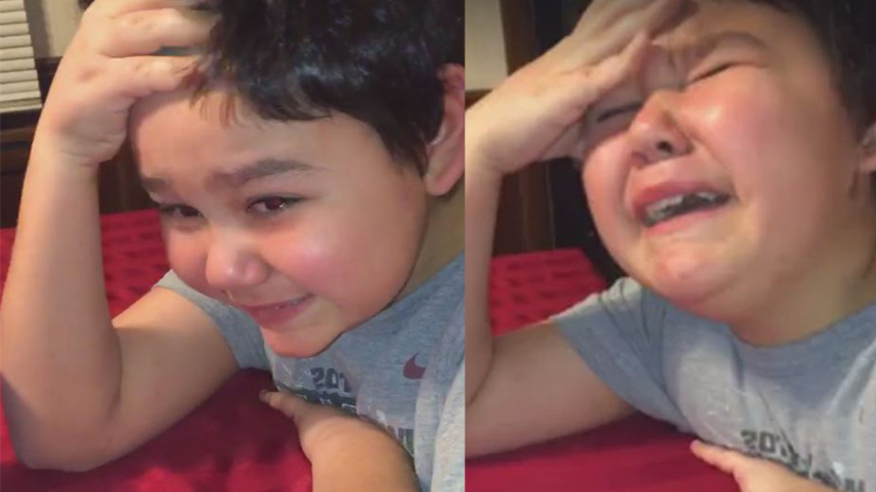 Hem ağladı hem ağlattı!