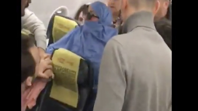 İstanbul-Kıbrıs uçağında panik!