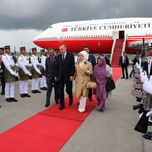 Cumhurbaşkanı Erdoğan Kuala Lumpur'da