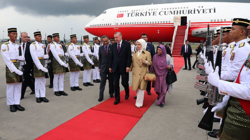 Cumhurbaşkanı Erdoğan Kuala Lumpur'da