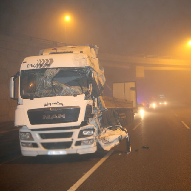 Ankara'da TIR kazası: 1 ölü