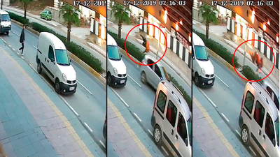 Metrelerce havaya savruldu!