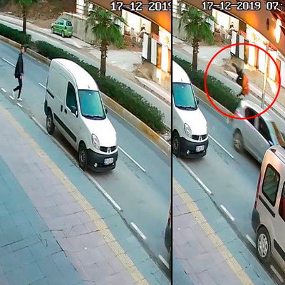 Metrelerce havaya savruldu!