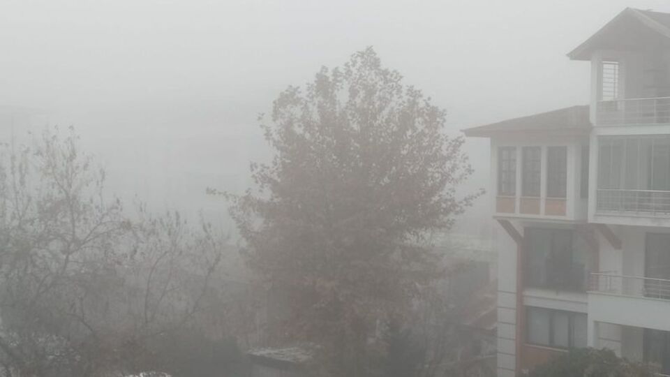 Elazığ'da yoğun sis etkili oluyor