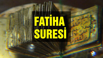 Fâtiha Sûresi okunuşu ve anlamı!