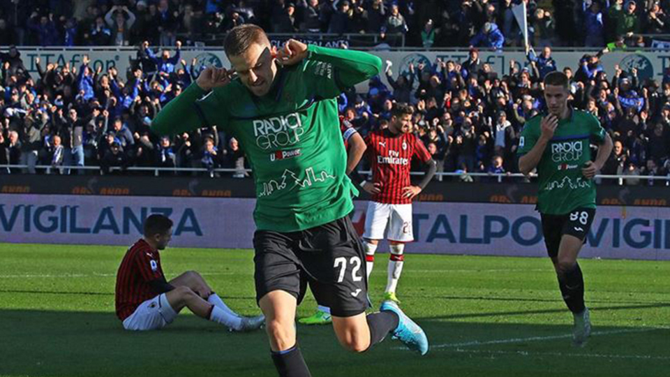 Atalanta - Milan maçında tarihi skor!