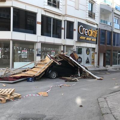 Felaket teğet geçti!