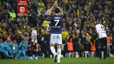 Derbiden sonra ona koştu!