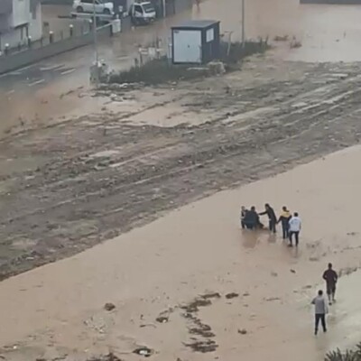 Sele kapılan çocuğu böyle kurtardılar!