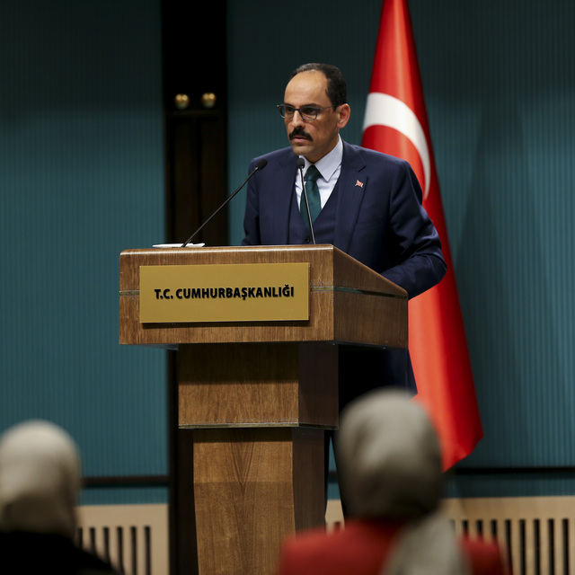 Kalın, Kabine Toplantısı sonrası açıklamalarda bulundu