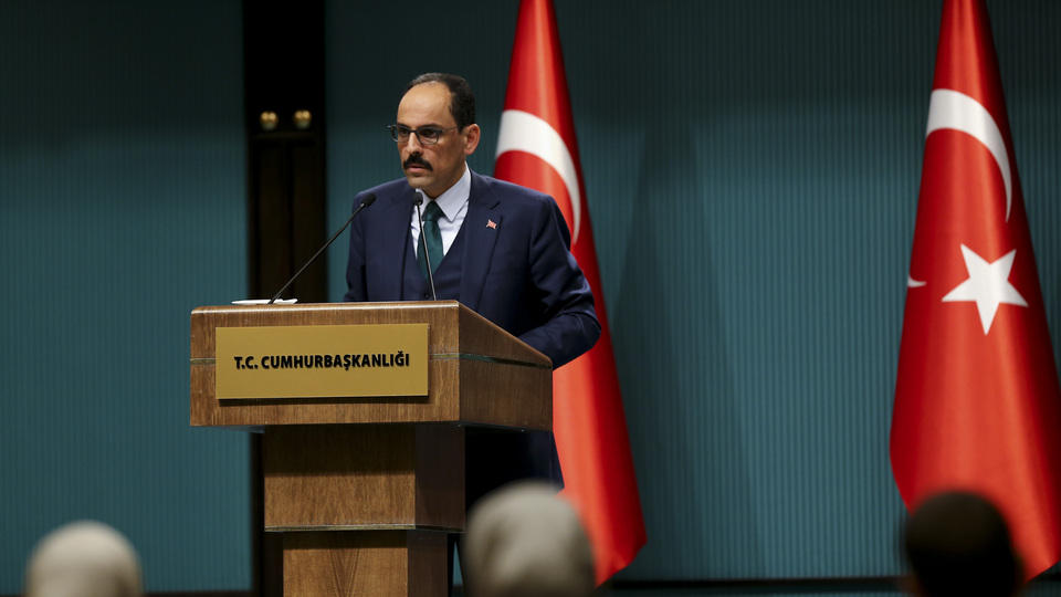 Kalın, Kabine Toplantısı sonrası açıklamalarda bulundu