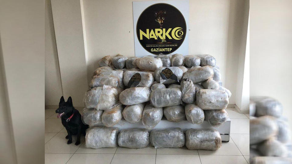 Gaziantep'te uyuşturucu operasyonu