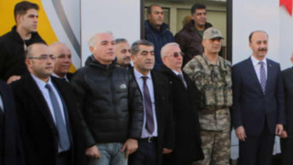 Tel Abyad'da Mobil PTT şubesi açıldı