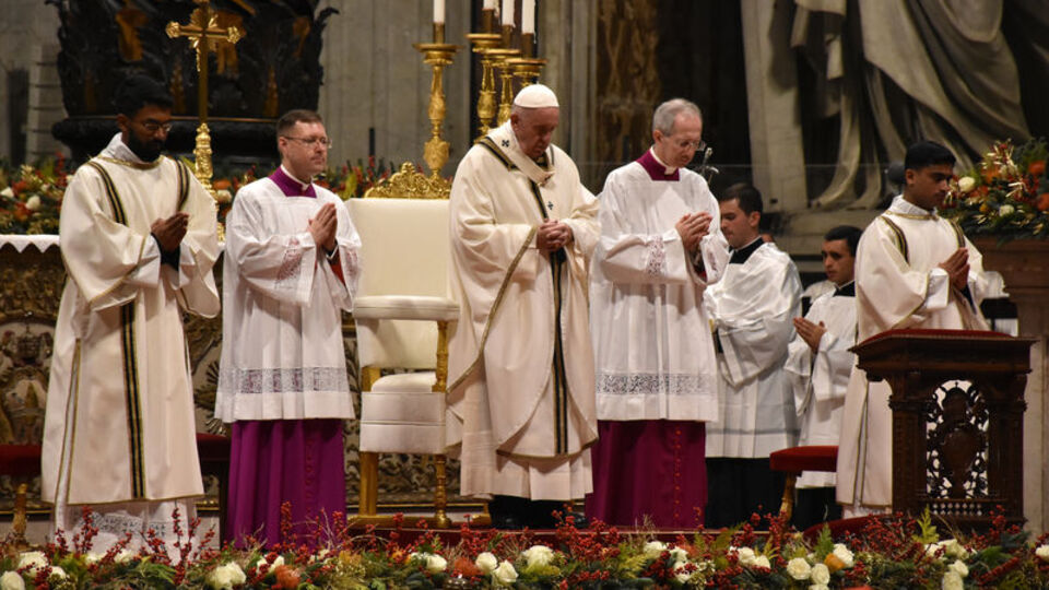 Vatikan'da geleneksel Noel ayini