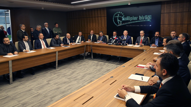 Kulüpler Birliği toplantısı başladı