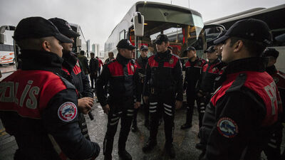 Yılbaşı öncesi AŞTİ'de "huzur" uygulaması yapıldı