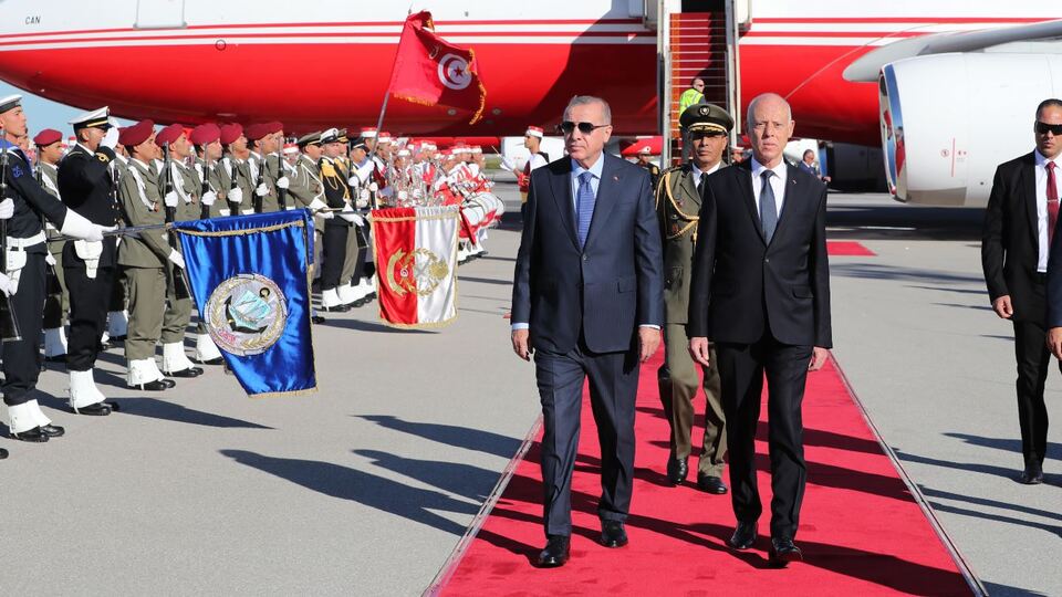 Cumhurbaşkanı Erdoğan'dan Tunus'a sürpriz ziyaret