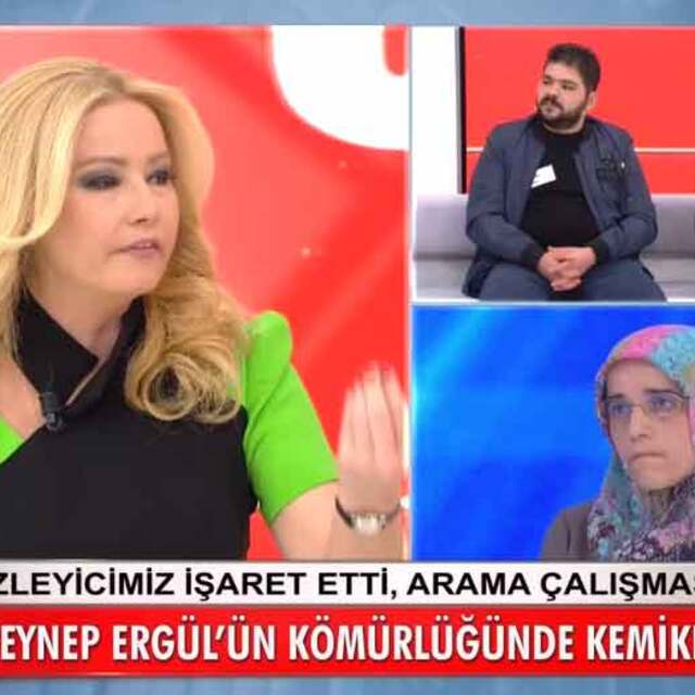 Müge Anlı'da Zeynep Ergül olayı