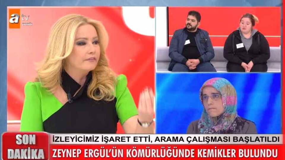 Müge Anlı'da Zeynep Ergül olayı