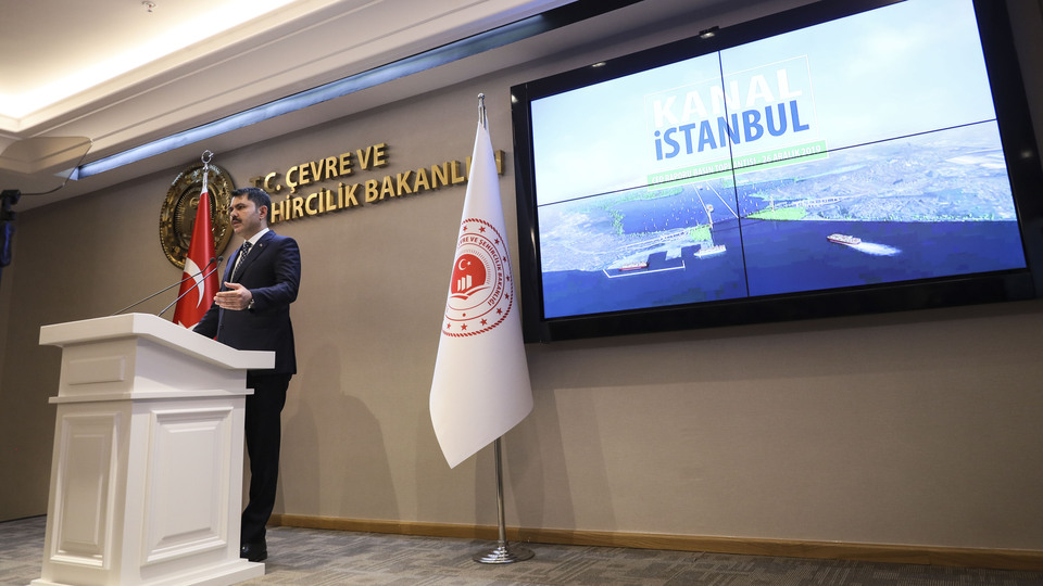 Bakan Kurum'dan Kanal İstanbul açıklaması