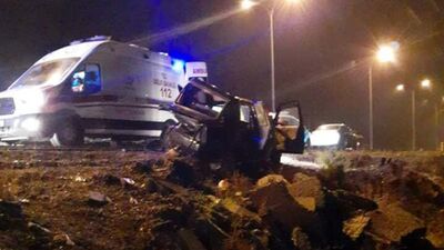 Gaziantep'te feci kaza!