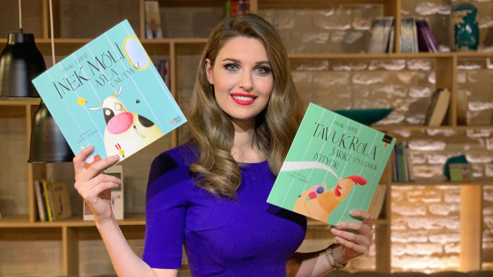 Show TV spikeri Pınar Erbaş'tan iki çocuk kitabı