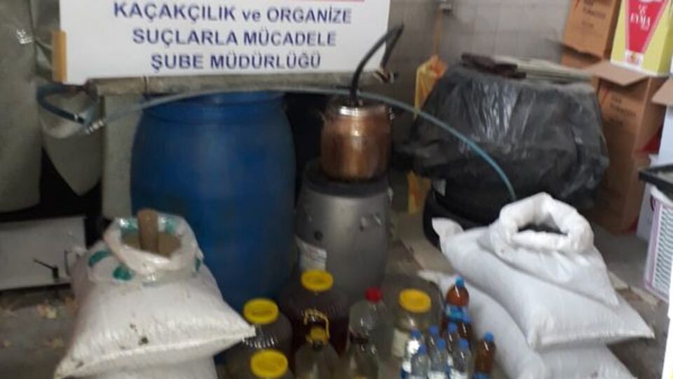 Niğde'de 'sahte içki' operasyonu