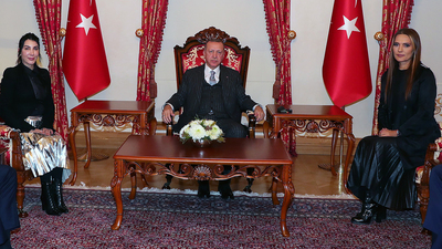 Cumhurbaşkanı Erdoğan, Yener ve Akalın'ı kabul etti