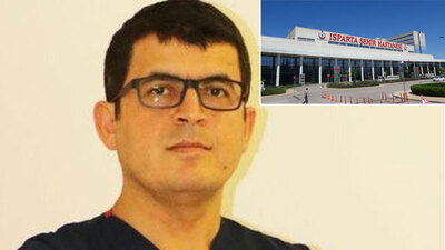 Başka servisteki doktoru dövdü! Serbest!