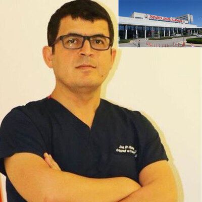 Başka servisteki doktoru dövdü! Serbest!