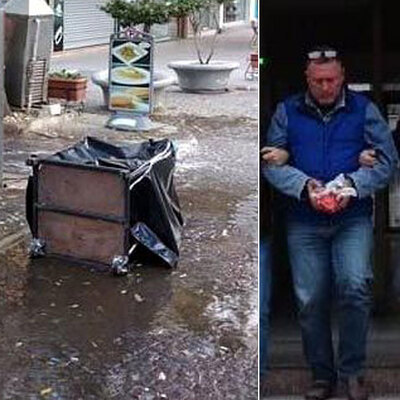 Şoke eden olay! Sokakta altın dolu kasa!