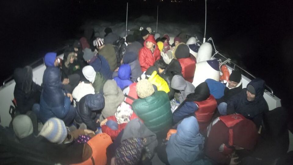 Çanakkale'de 328 kaçak göçmen yakalandı